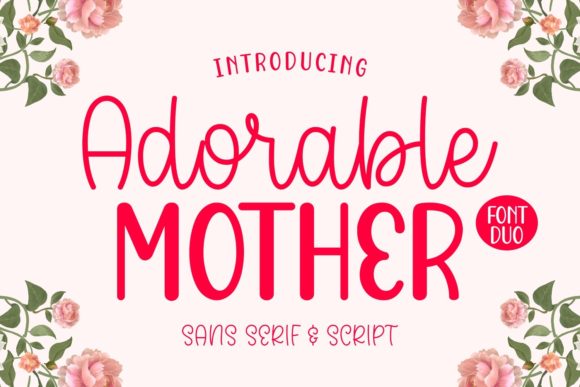Adorable Mother Font for Eye-Catching Digital Campaigns