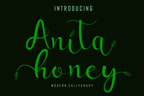 Anita Honey: A Sweet Script Font for Creative Makers