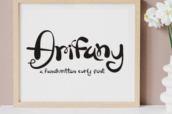 Arifany: A Chic Script Font for Editorial Design and Creative Projects