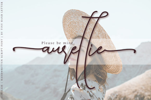 Aurellie: A Cursive Script Font for Editorial Elegance