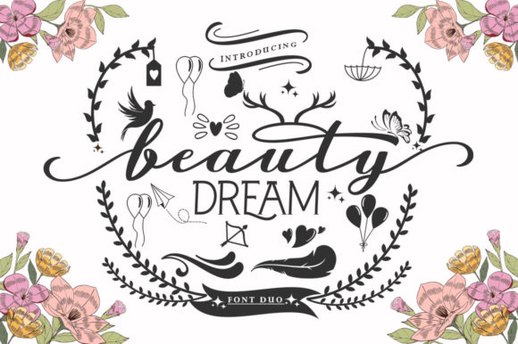 Beauty Dream Font: A Serif and Script Duo for Editorial Elegance