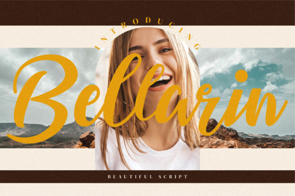 Bellarin: The Modern Script Font for Compelling Brand Content