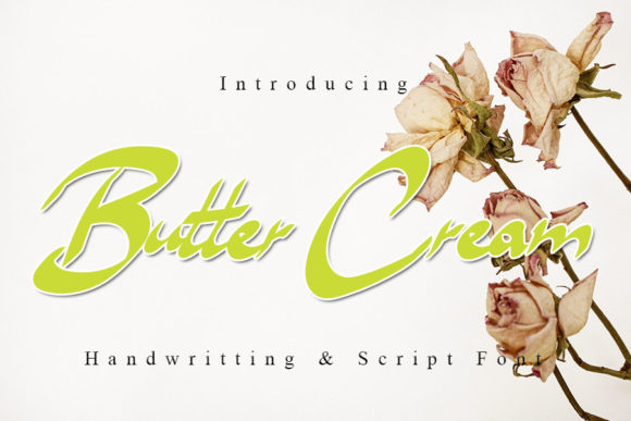 Butter Cream Font: A Whimsical Script for Creative Makers