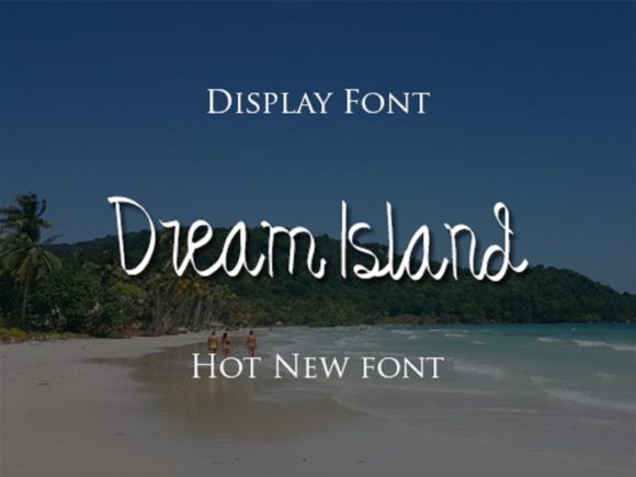 Dream Island Font for Elegant Branding Projects