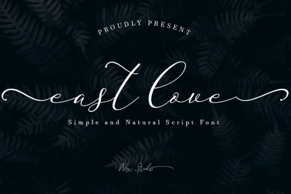 East Love: A Whimsical Script Font for Creative Projects