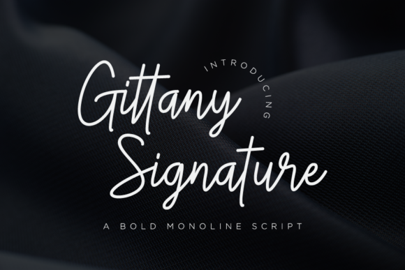 Gittany Signature Font: A Stylish Script for Elegant Web Design