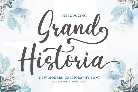 Grand Historia Font for Creative Branding Projects