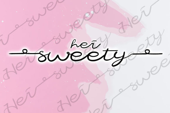 Hei Sweety: A Delicate Script Font for Editorial Elegance