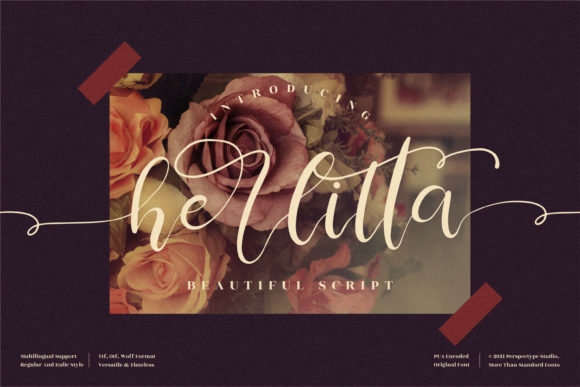 Herlitta Script Font: Elegance in Every Design Project