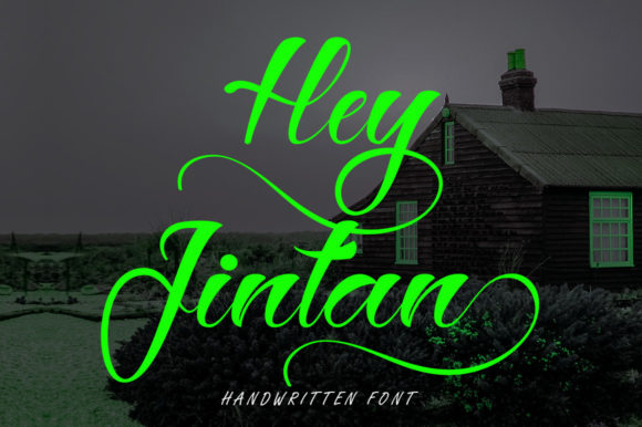 Hey Jintan: A Premium Script Font for Modern Branding and Campaigns