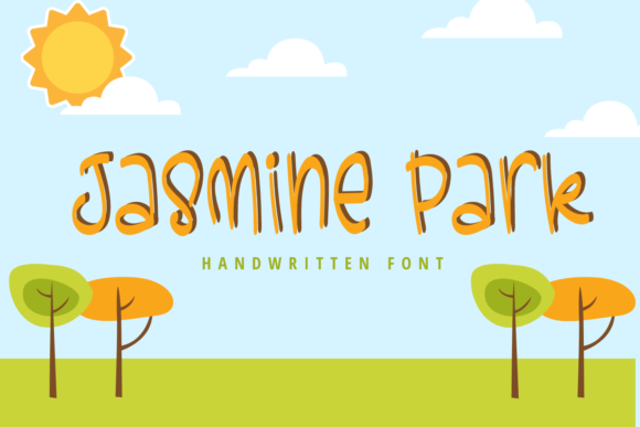Jasmine Park Font for Digital Design Projects