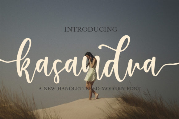 Kasandra Font: Elevate Your Brand with a Delicate Script Typeface