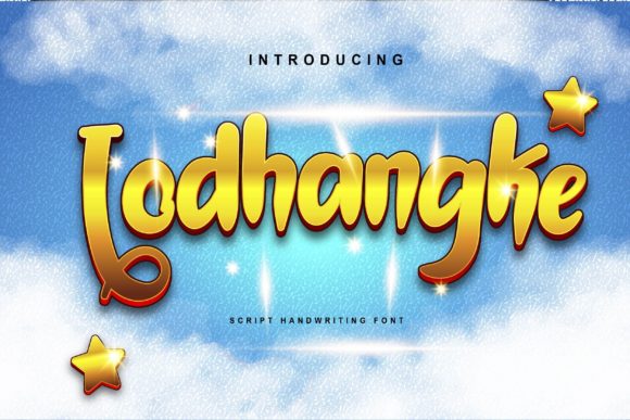 Lodhangke Font Review for Creative Branding Projects