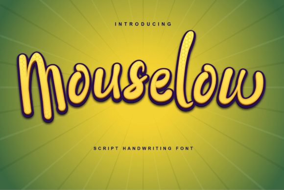 Mouselow Script Font in Real-World Branding Projects