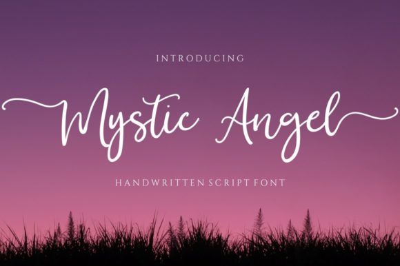Mystic Angel Font: A Stylish Script for Small Business Branding