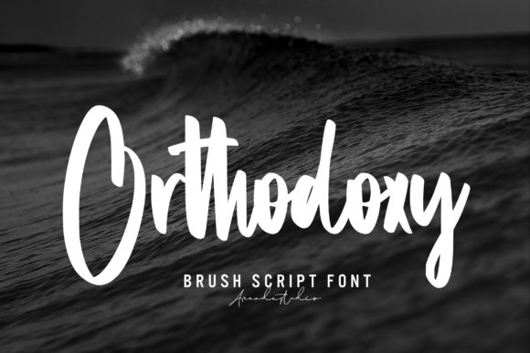 Orthodoxy Font: A Bold Script for Handmade Branding and Creative Designs