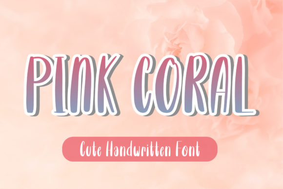 Pink Coral Font for Quirky Branding and Creative Projects
