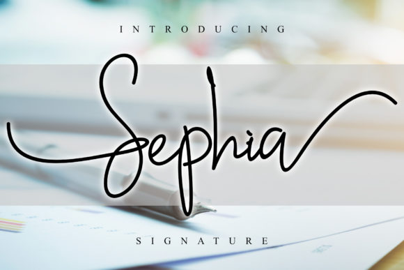 Sephia Font Review: A Refined Script for Modern Branding