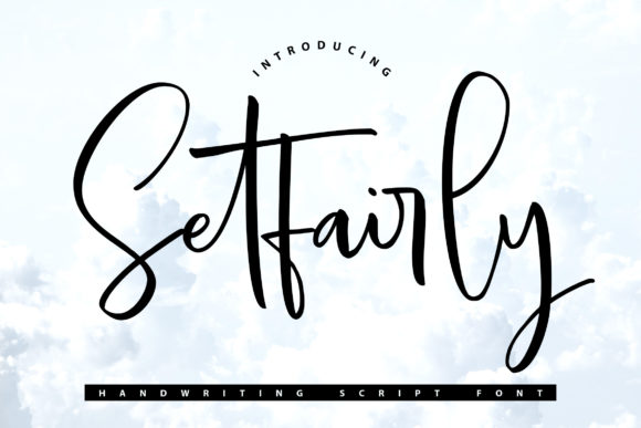 Setfairly Script Font: A Premium Handwritten Typeface for Crafters