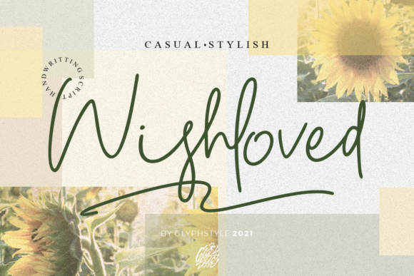 Wishloved: A Refined Script Font for Modern Branding